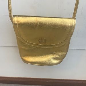 ANNE KLEIN Vintage Gold Crossbody bag